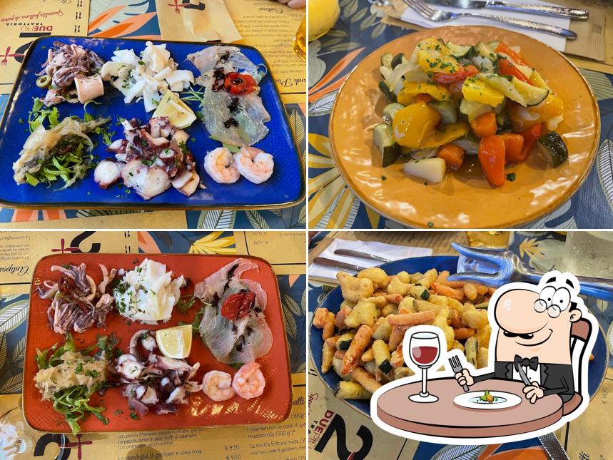 Platti al Trattoria Due Più