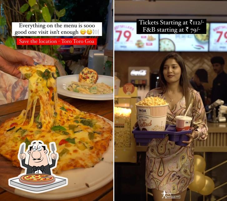 Try out pizza at Aishwarya Biryani