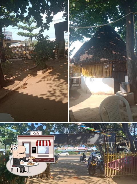 Enjoy the view at the outside area of HOTEL SONA DHABA