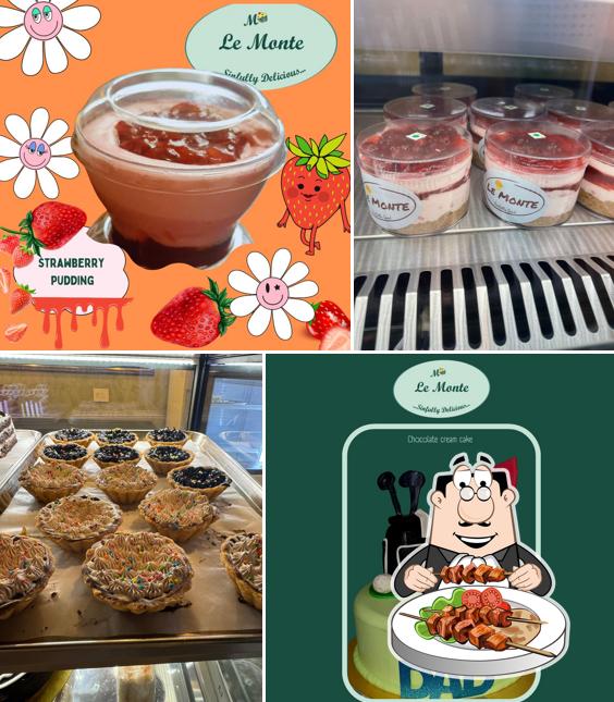 Chocolate mousse at Le Monte