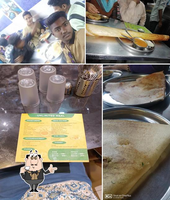 Enjoy a drink at Madras Food Corner