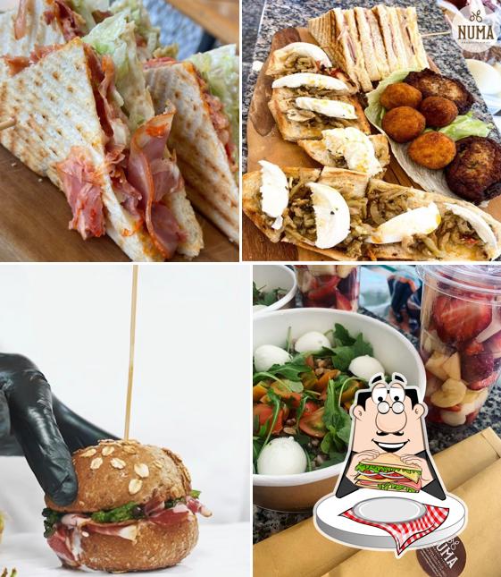 Club sandwich al NUMA Prodotti Tipici