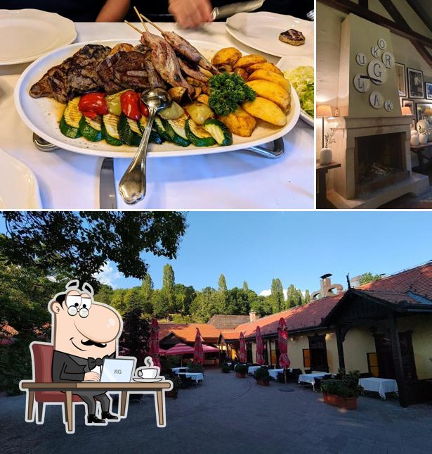 Gli interni di Okrugljak