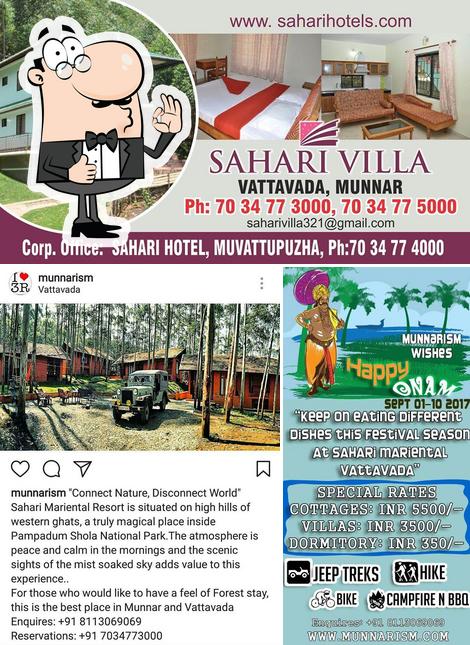 See the picture of Sahari Mariental Jungle Resort, Vattavada Munnar