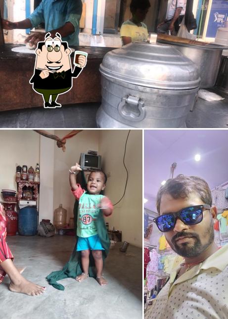 Enjoy a beverage at South Indian Street Food Stall