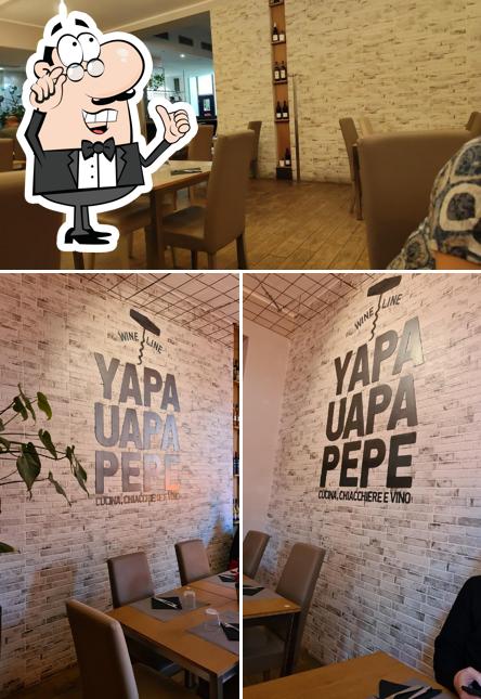 Gli interni di Wine Line Yapa Uapa Pepe