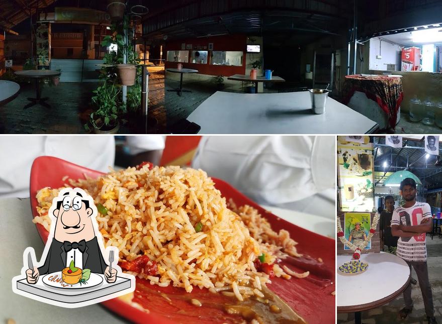 The restaurant's food and exterior