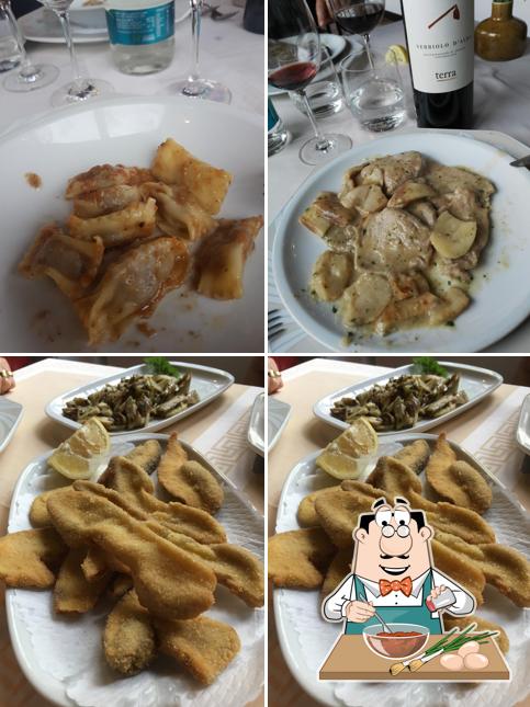 Ravioli al Ristorante Fuoco di Bosco