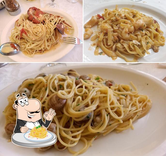 Spaghetti alla carbonara al Ristorante il Gabbiano da Bruno