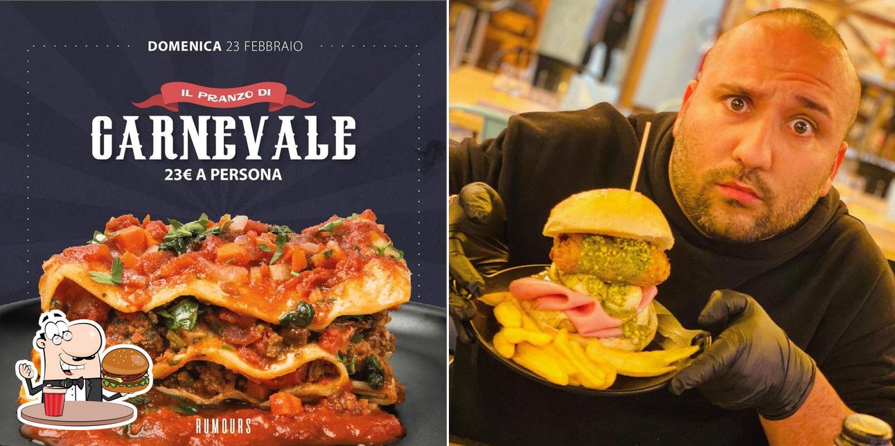 Gli hamburger di Rumours potranno incontrare i gusti di molti