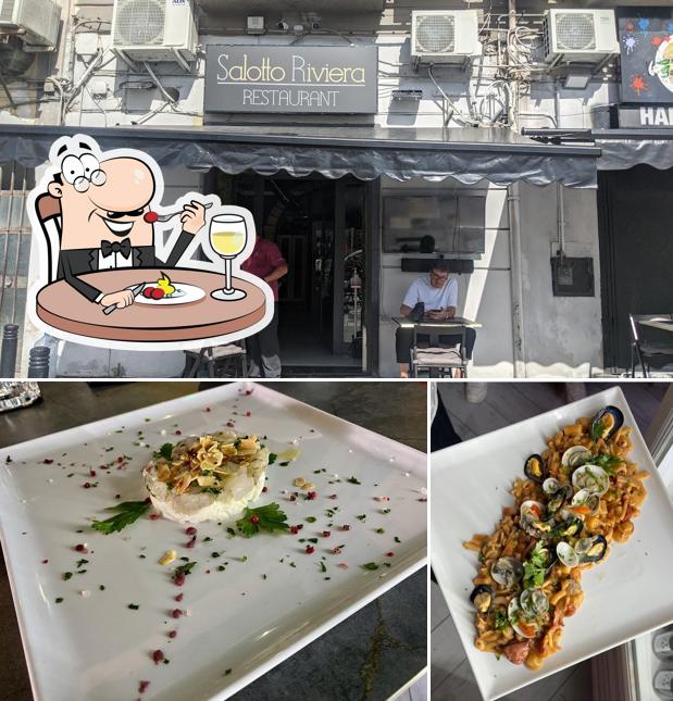 La immagine della cibo e esterno di Salotto Riviera Restaurant