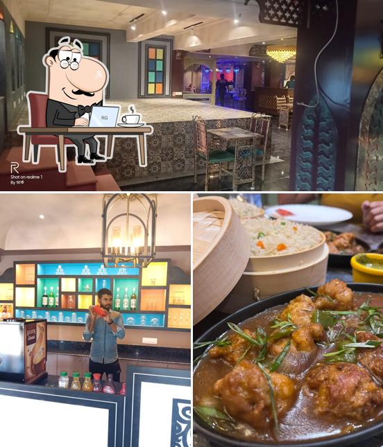 The interior of BlueBell Hotel cum Family Restaurant