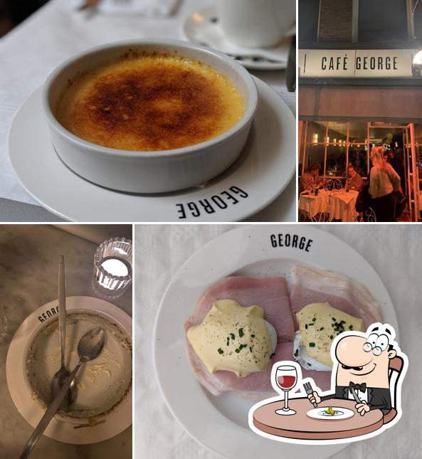 Crème brulée à Café George