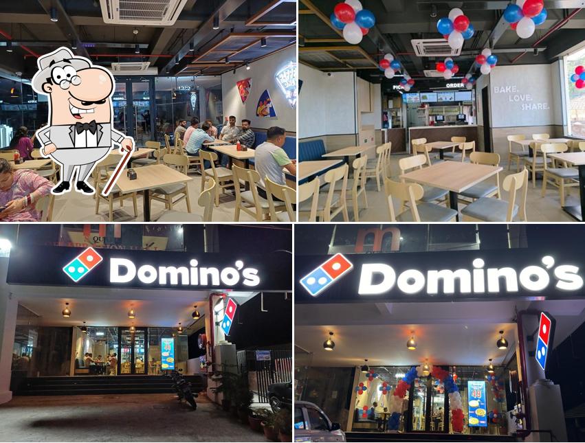 This is the photo displaying exterior and interior at Domino's Pizza Millennium Square, Dharamshala