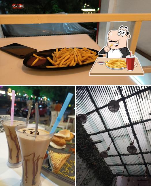 French fries at Durga Cafe
