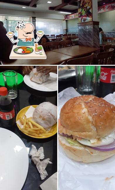 The photo of food and interior at Hotel Prestige Family Restaurant (Veg and Non-Veg)