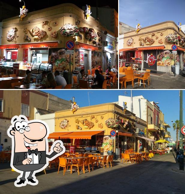 Gli interni di King Food