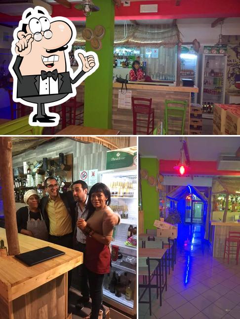Gli interni di Mamacita's ristorante Latino