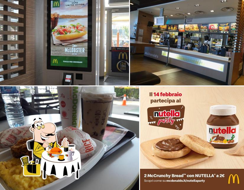 Cibo al McDonald's Peschiera del Garda