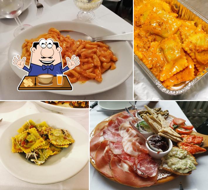 Platti al Osteria l'Amorosa