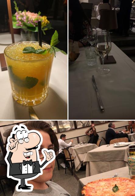 La foto di interni e cibo da Paper Moon Giardino