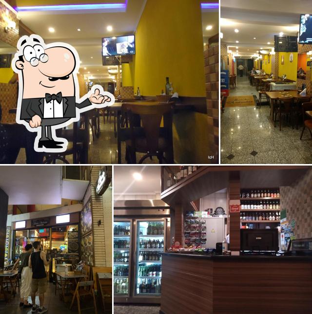 O interior do Boteko Andradas