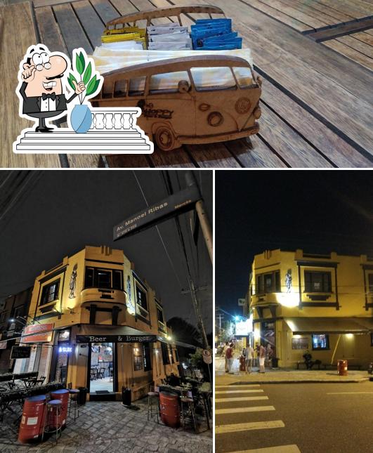 O exterior do Mr. Hoppy Mercês