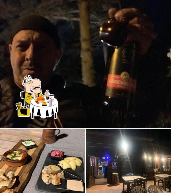 Tra le diverse cose da Pub Rifugio u Fum‘ si possono trovare la cibo e interni