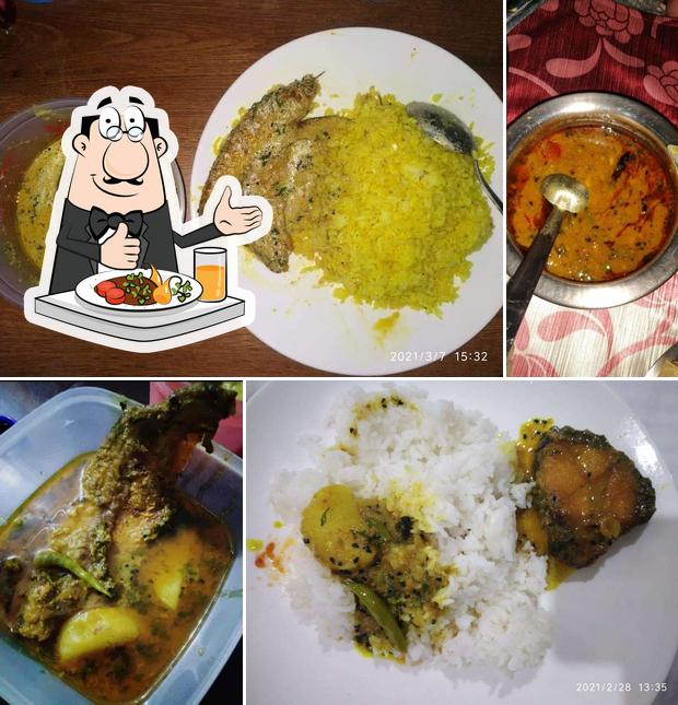 Food at Baangaalee Adda