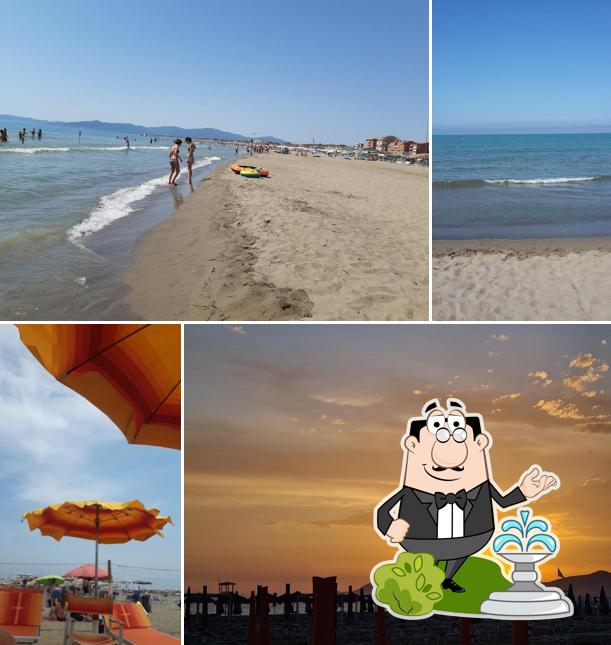 Gli esterni di Stabilimento balneare Bagno Gabry