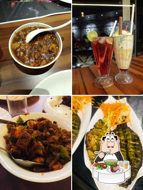 Hot and sour soup at London Bakes & Grills