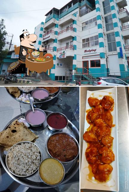 The restaurant's food and exterior