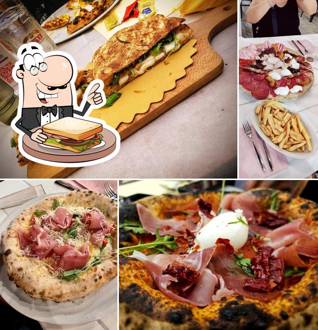Toast al formaggio al Pizza Stop