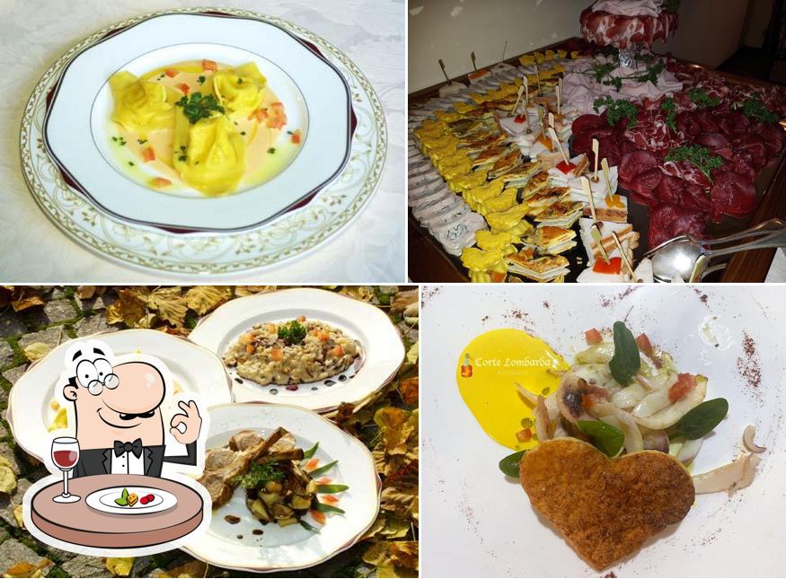 Cibo al Ristorante Corte Lombarda
