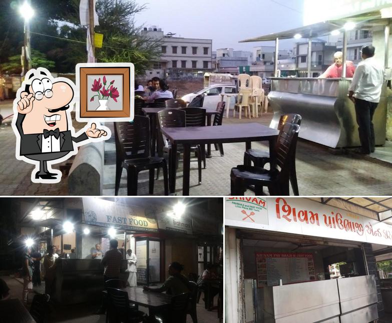 The interior of SHIVAM PAVBHAJI AND FASTFOOD