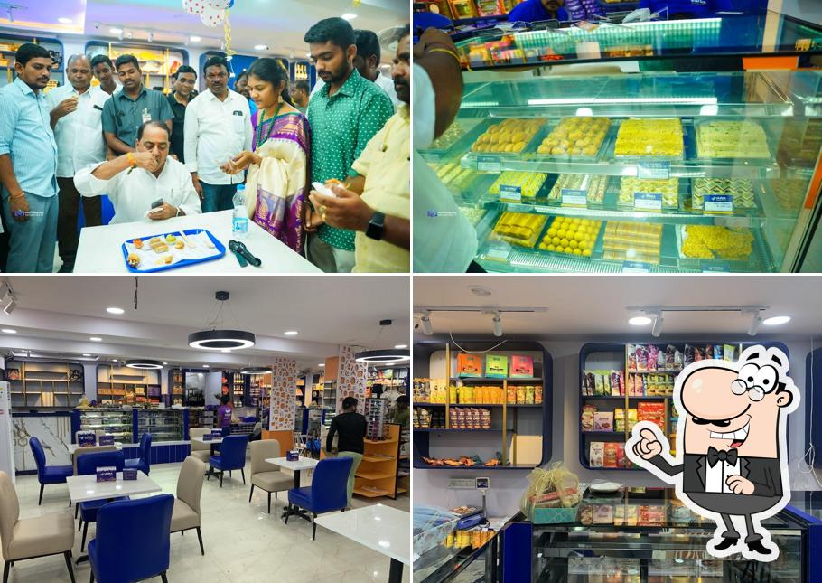 The interior of Varka Sweets And Bakers