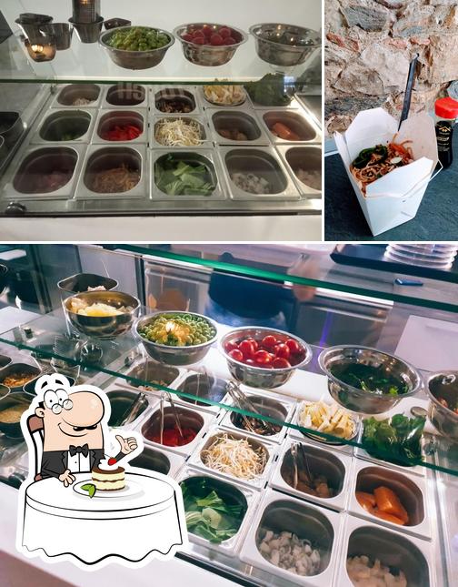 Wok Street serve un'ampia selezione di dolci