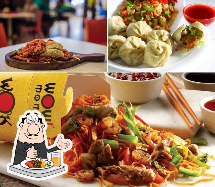 Food at Wow! Momo