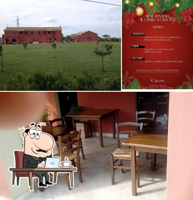 Siediti a un tavolo di Casale Don Chisciotte