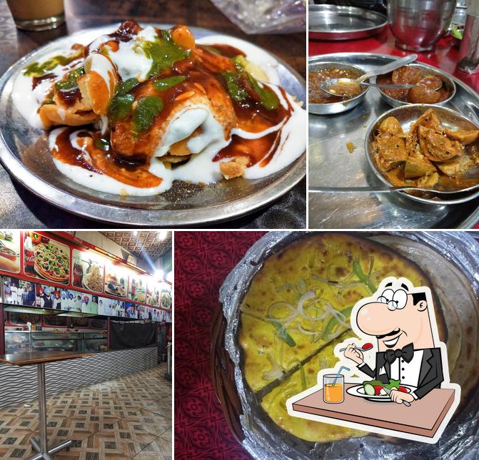 Meals at Lucky Vaishno Dhaba