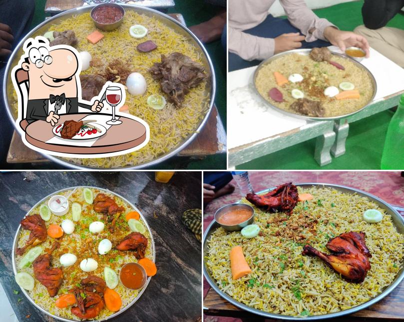 Get meat dishes from the menu