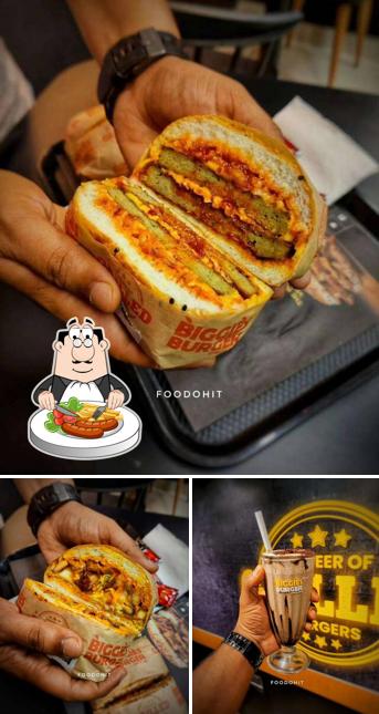 Food at Biggies Burger : Medipally