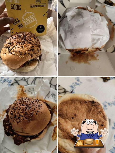 Food at Burger Craft - NIBM