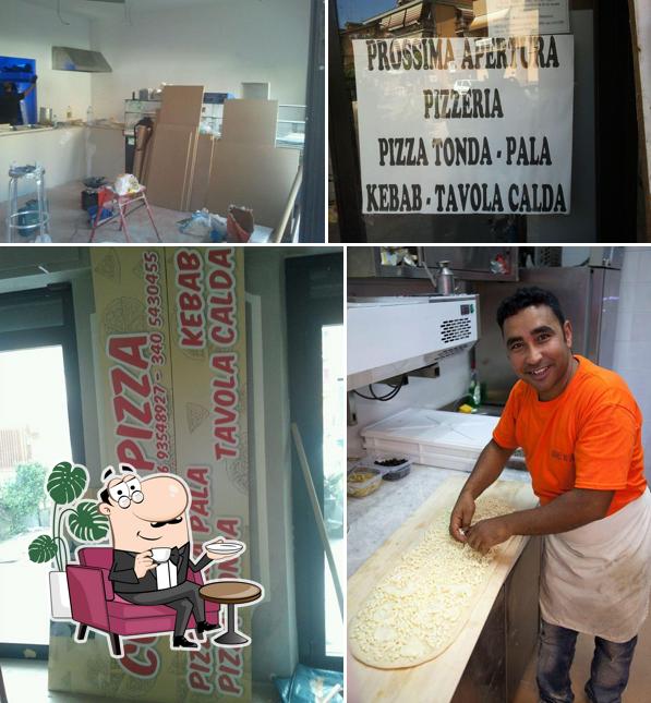 Gli interni di Mastro Pizza