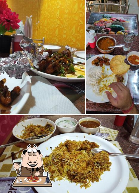 Order meat dishes at Mutton Restaurant