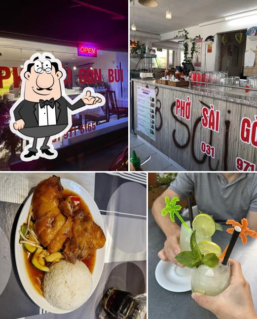 Dai un'occhiata agli interni di Pho Saigon Bùi