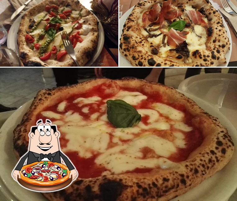 A Pizzeria Dorys, puoi goderti una bella pizza