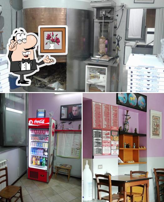 Gli interni di Pizzeria Roxy
