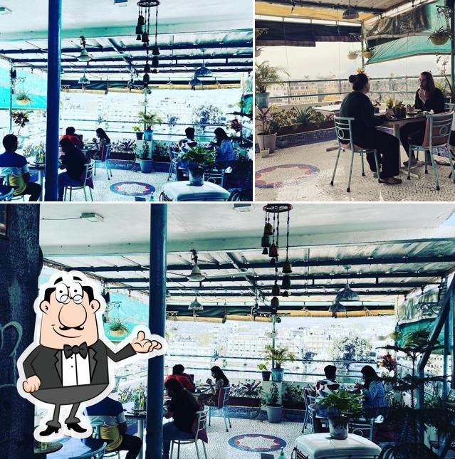The interior of Cafe Boho