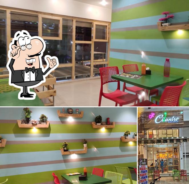 The interior of Cafe Cilantro II